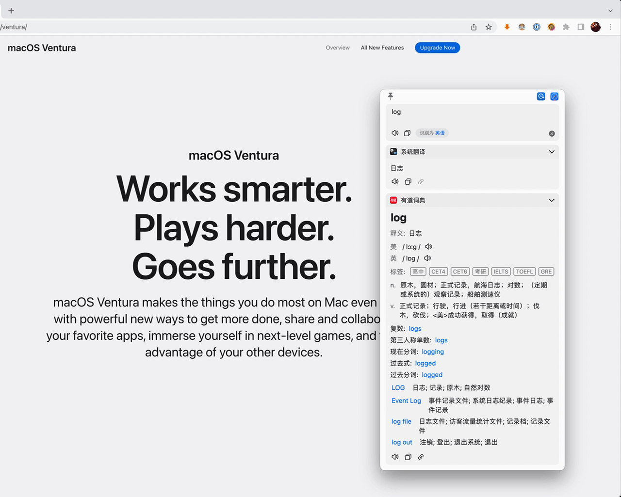 Easydict 并排显示多个引擎的翻译结果
